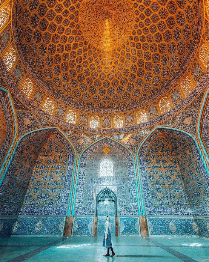 جاهای دیدنی اصفهان برای عکاسی - مسجد شیخ لطف الله