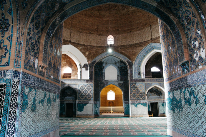مسجد کبود (kabood mosque - blue mosque)