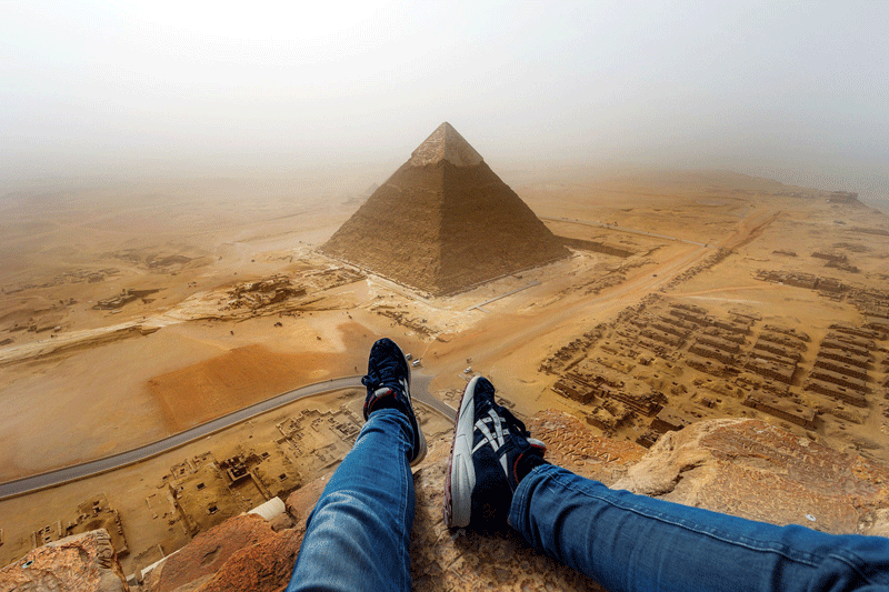 سفر به مصر - کفش های راحت بپوشید