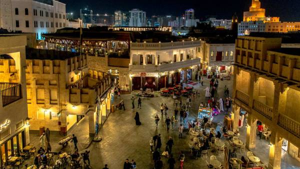 بازار قدیمی سوق واقف در قطر از دیدنی های قطر