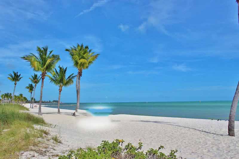 سواحل جزیره کلید غرب ( Key West ) در فلوریدا