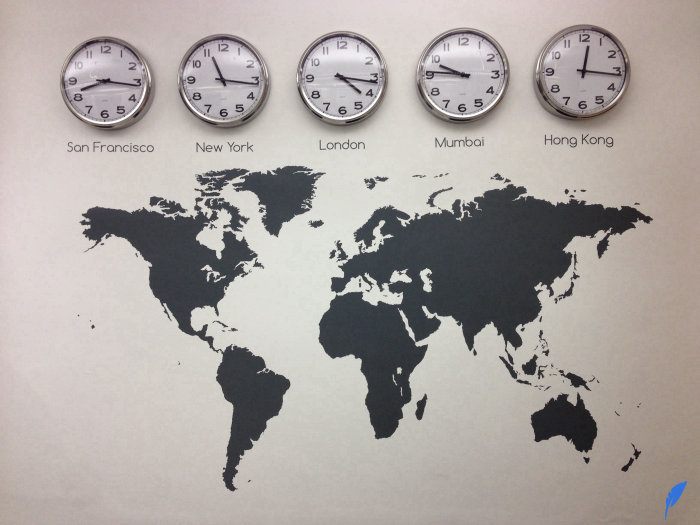  محاسبه زمان در سفر- ساعت رسمی در کشورهای کوچک