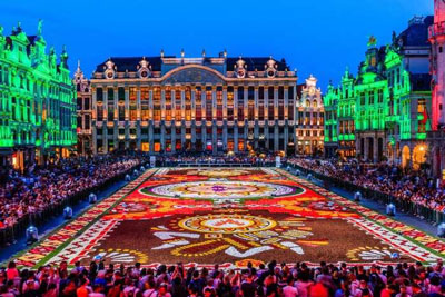  فستیوال فرش گل در بلژیک